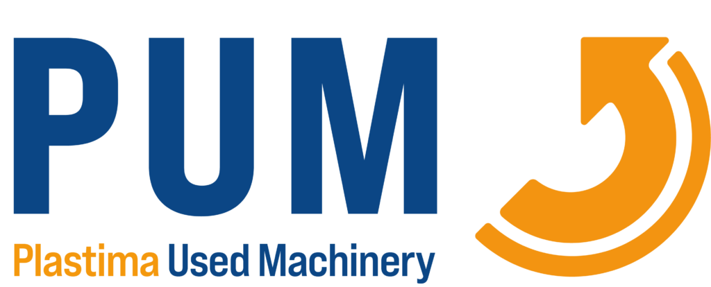 een illustratie van Plastima Used Machinery Block logo
