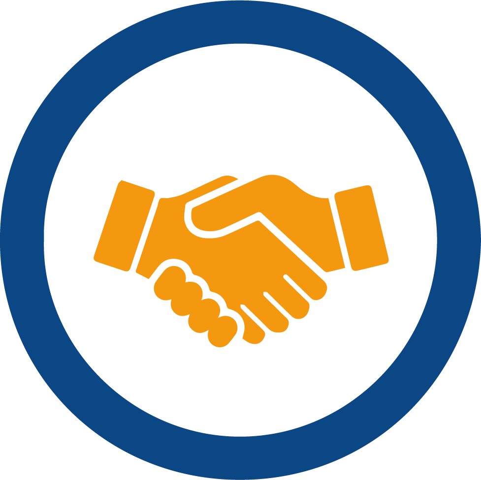 Een illustratie over onze partnership