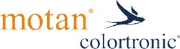 Het logo van Motan Colortronic