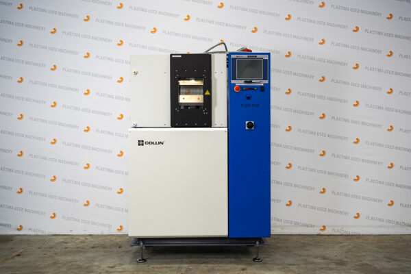 Plastima Used Machinery - Plastic Research and Development Machine Collin P 200 P-M Press 2014 Front