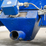 Plastima Used Machinery - Shredder Granulator Plastic Recycling Motan Colortronic M200L Collection Tray