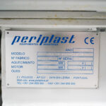 Plastima Used Machinery - Downsteam Plastic Extrusion Periplast Tina de Vácuo TV63-6 Cooling Tank 2015 Type Serie nr Brand Plate