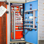 Plastima Used Machinery - Downsteam Plastic Extrusion SICA TRS-U 110-800 2003 Electronics Electrical Control Cabinet