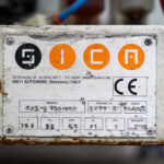 Plastima Used Machinery - Downsteam Plastic Extrusion SICA TRS-U 110-800 2003 Type Serie nr Brand Plate