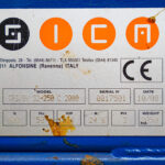 Plastima Used Machinery - Downsteam Plastic Extrusion SICA TRS-SY 32-250 C 2000 2008 Type Serie nr Brand Plate