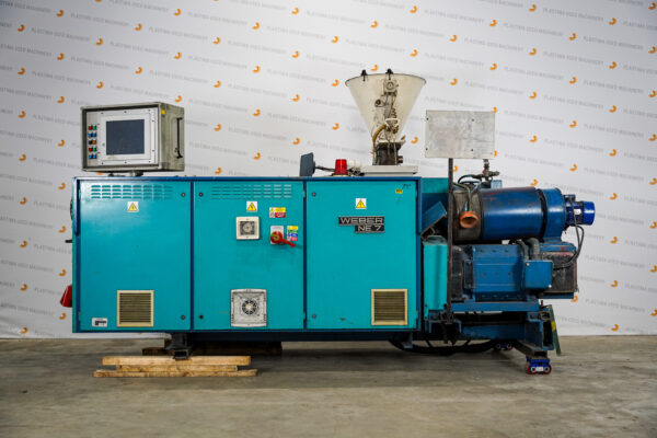 Plastima Used Machinery - Plastic Extrusion Hans Weber NE 7 048 Front