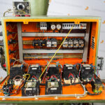 Plastima Used Machinery - Plastic Extrusion Hans Weber ZE 30 30 mm 1983 Electronics Electrical Control Cabinet