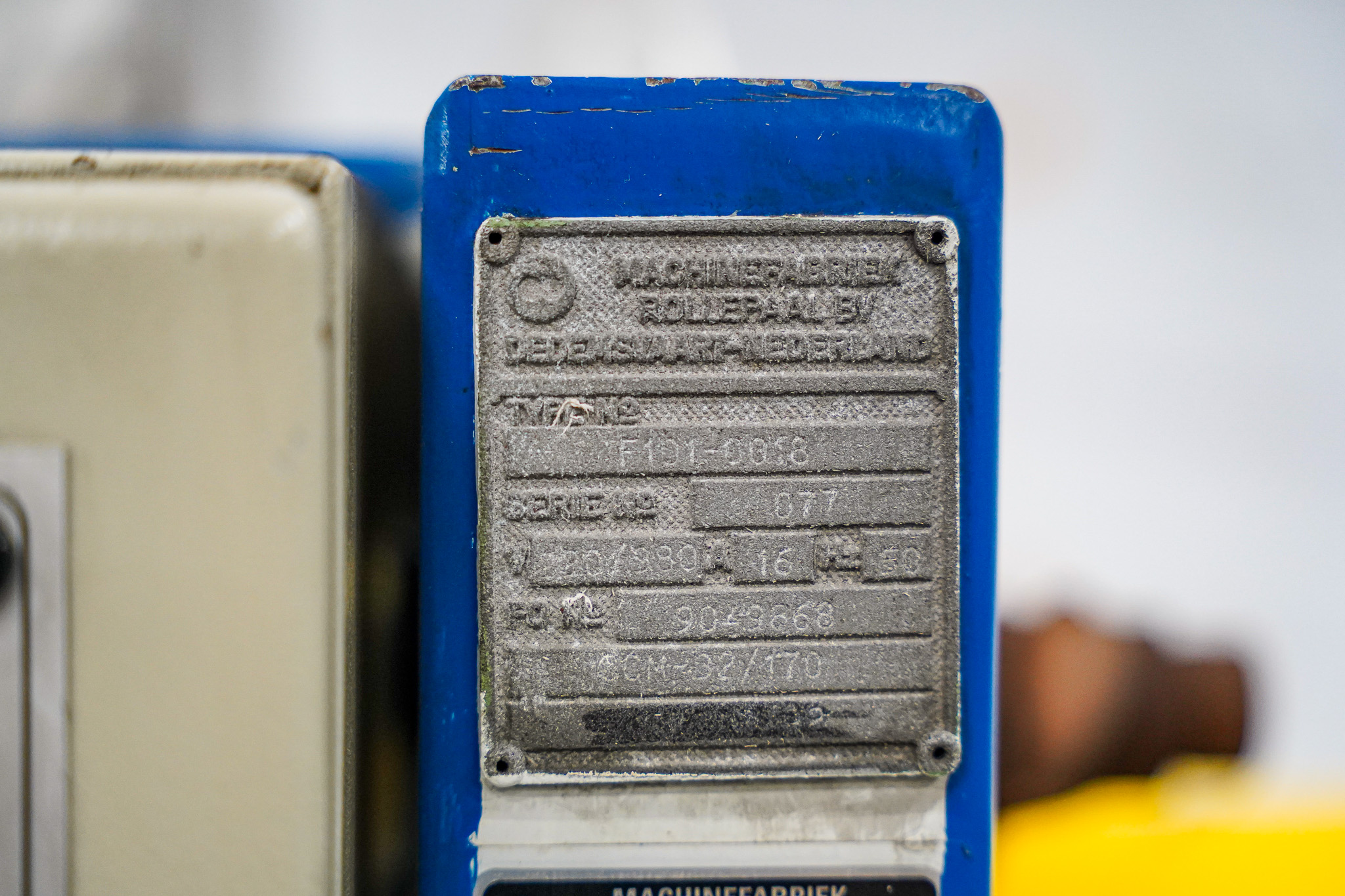 Plastima Used Machinery - Downsteam Plastic Extrusion Rollepaal CCM 32-170 2008 Type nr Serie nr Brand plate