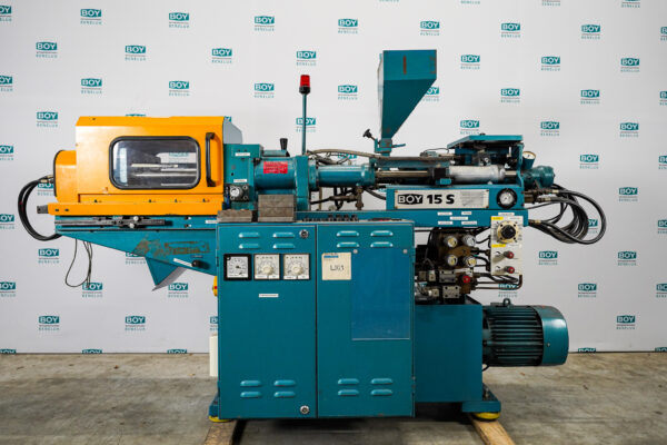 Plastima Used Machinery - Injection Moulding Machine Dr BOY 15S 15 ton 1985 Front