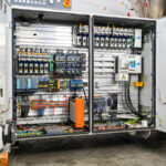 Plastima Used Machinery - Plastic Extrusion Hans Weber ES 80 Single Screw 2017 Electronics Electrical Control Cabinet