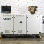 Plastima Used Machinery - Plastic Extrusion Hans Weber ES 80 Single Screw 2017 Front