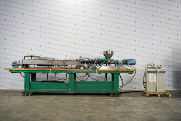 Plastima Used Machinery - Axon Profile Line Extruder Front