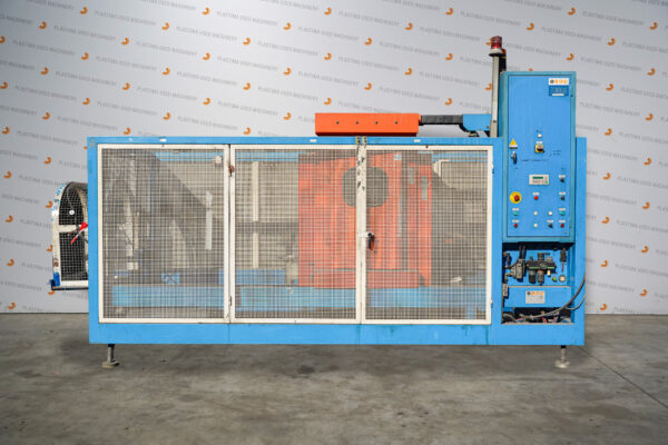 Plastima Used Machinery - Downsteam Plastic Extrusion SICA TRK-U 400 2001 Front