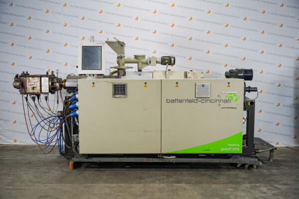Plastima Used Machinery - Plastic Extrusion Milacron LLC CMT 45 Electroline Electronics Front