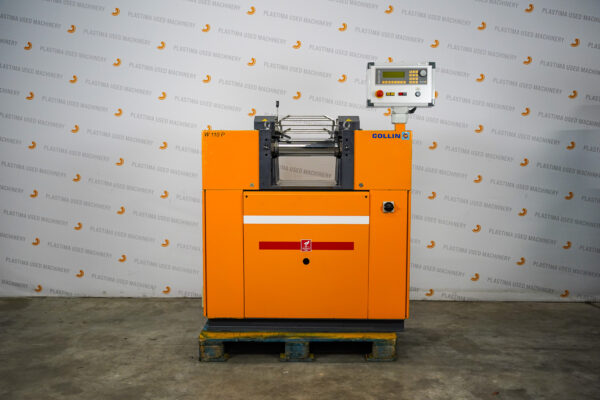 Plastima Used Machinery - Plastic Research and Development Machine Collin Roll Mill W110 x 350 W110P 1150-40-88 2015