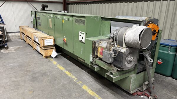Plastima Used Machinery - Plastic Extrusion Hans Weber DS 120 120 mm Double Screw 1991