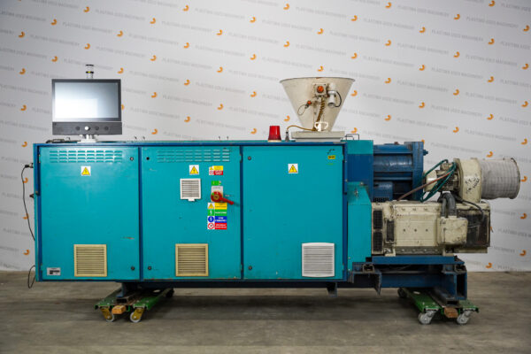 plastic Extrusion Hans Weber NE 7 042 Single Screw 1997 Plastima Used Machinery 01