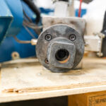 Plastic Extrusion Hans Weber ZE 20 20mm 1999 Plastima Used Machinery Extrusion Head