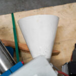 Plastic Extrusion Hans Weber ZE 20 20mm 1999 Plastima Used Machinery Hopper