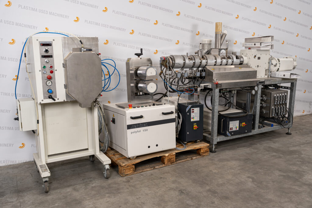 Berstorff ZE 25A x 44D Compounding Line - Plastima Used Machinery