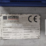 downsteam plastic extrusion cincinnati milacron llc phpo 40 1999 typeplate