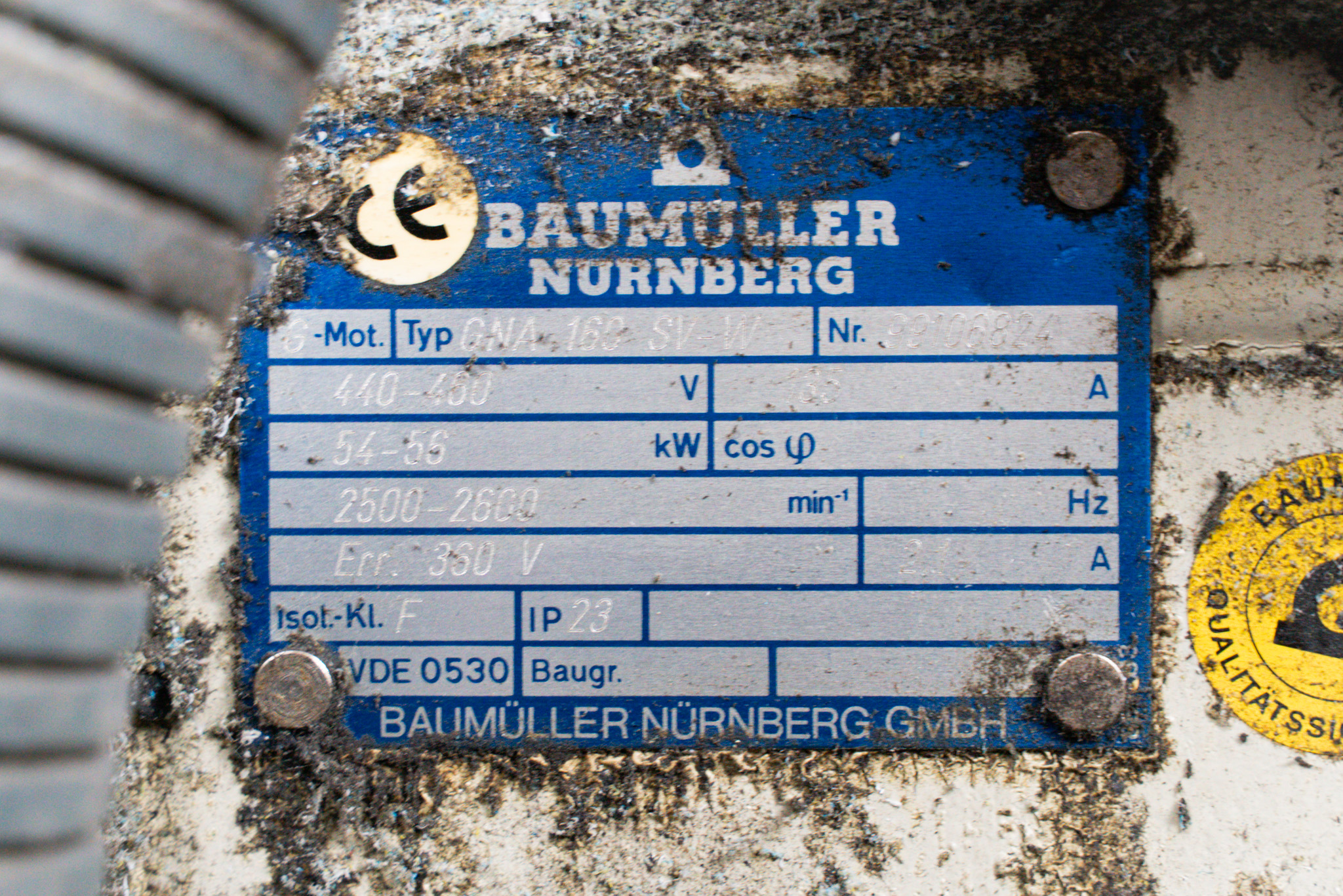 plastic extrusion hans weber ne 5 038 2001 40