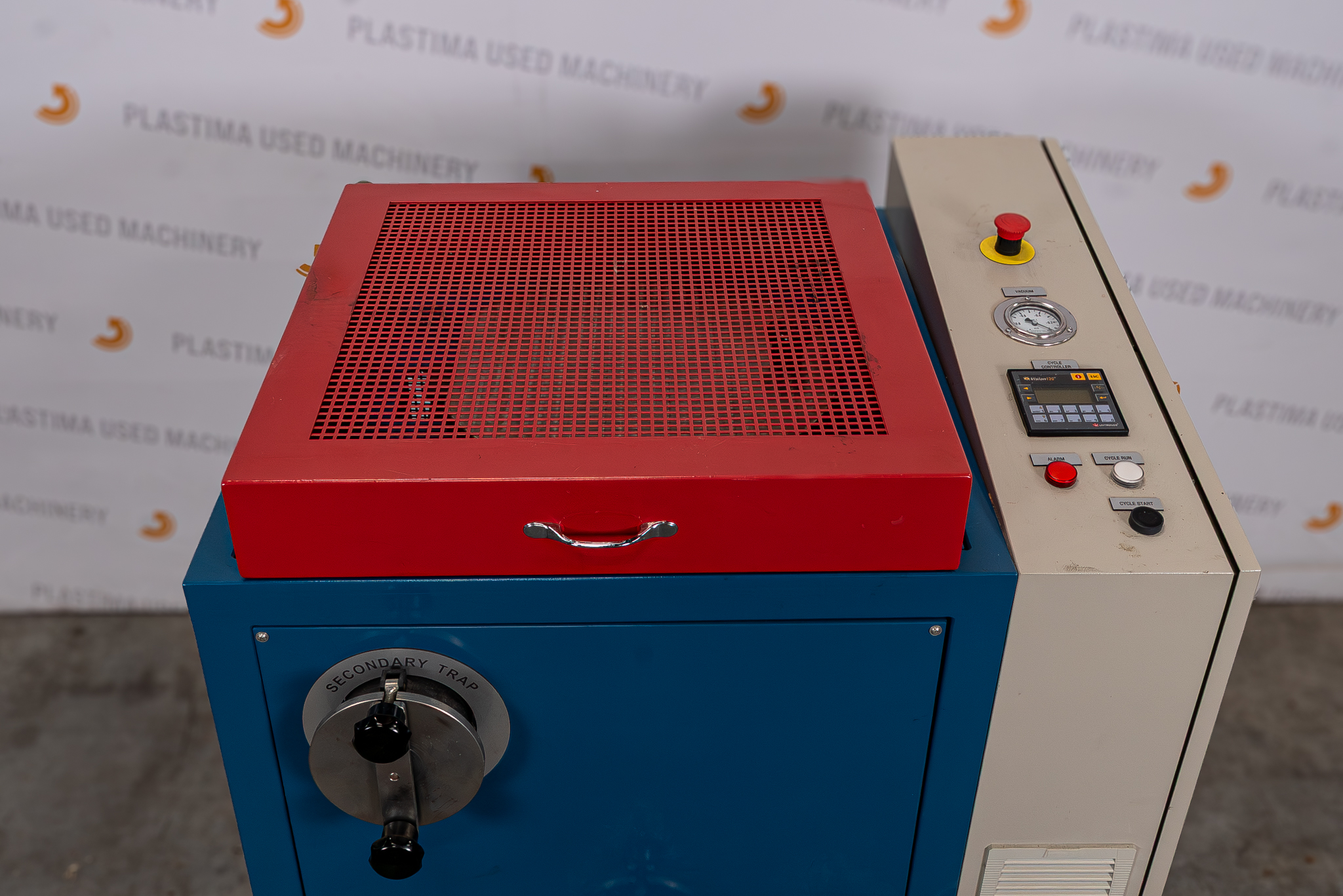 Plastic Peripheral Versta Nordson PPS JCP Mini 2424 Vacuüm oven Plastima Used Machinery 06