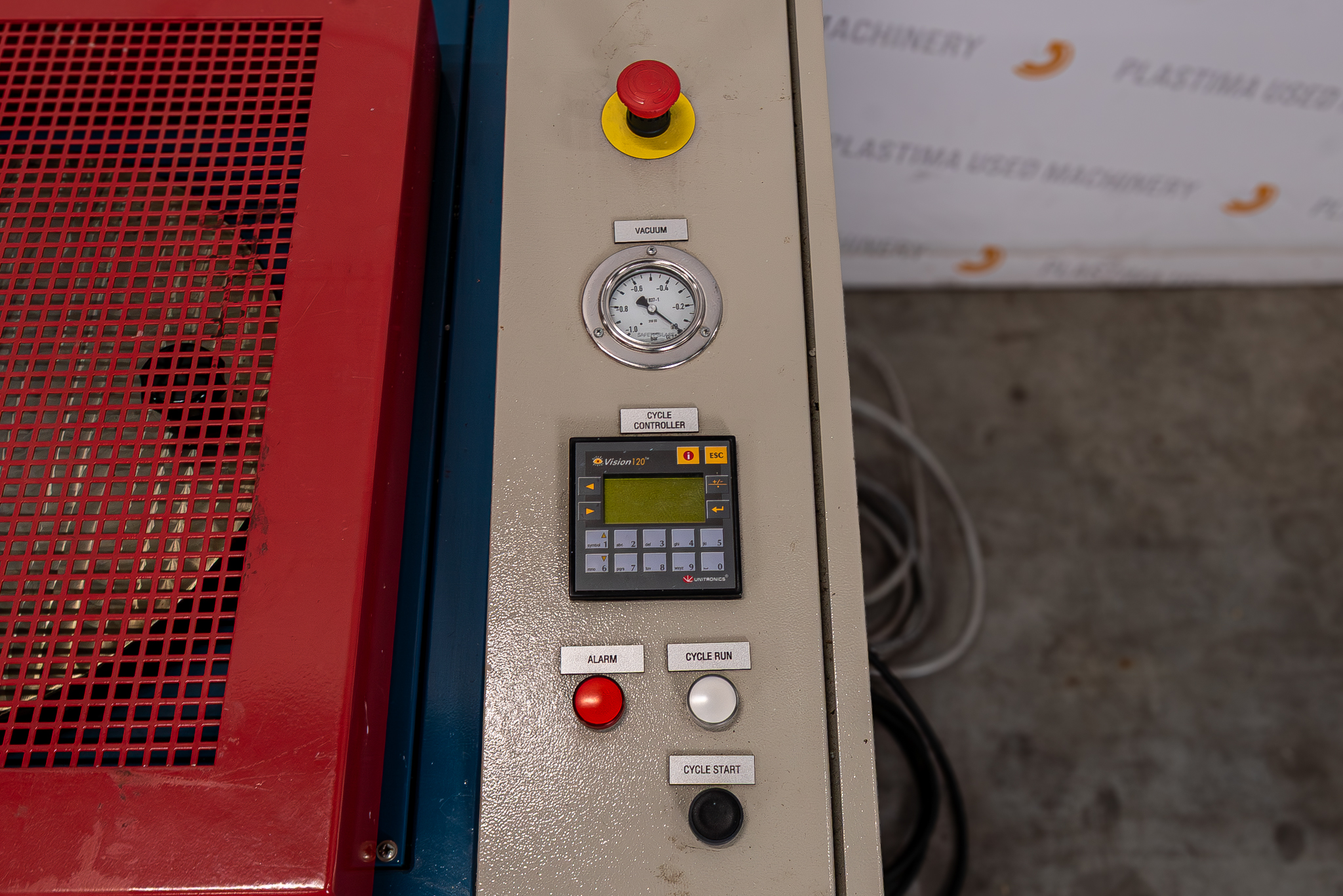 Plastic Peripheral Versta Nordson PPS JCP Mini 2424 Vacuüm oven Plastima Used Machinery 09