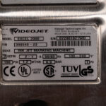 Plastic Peripheral Videojet Excel 2000 Inkt jet marking machine Plastima Used Machinery 07