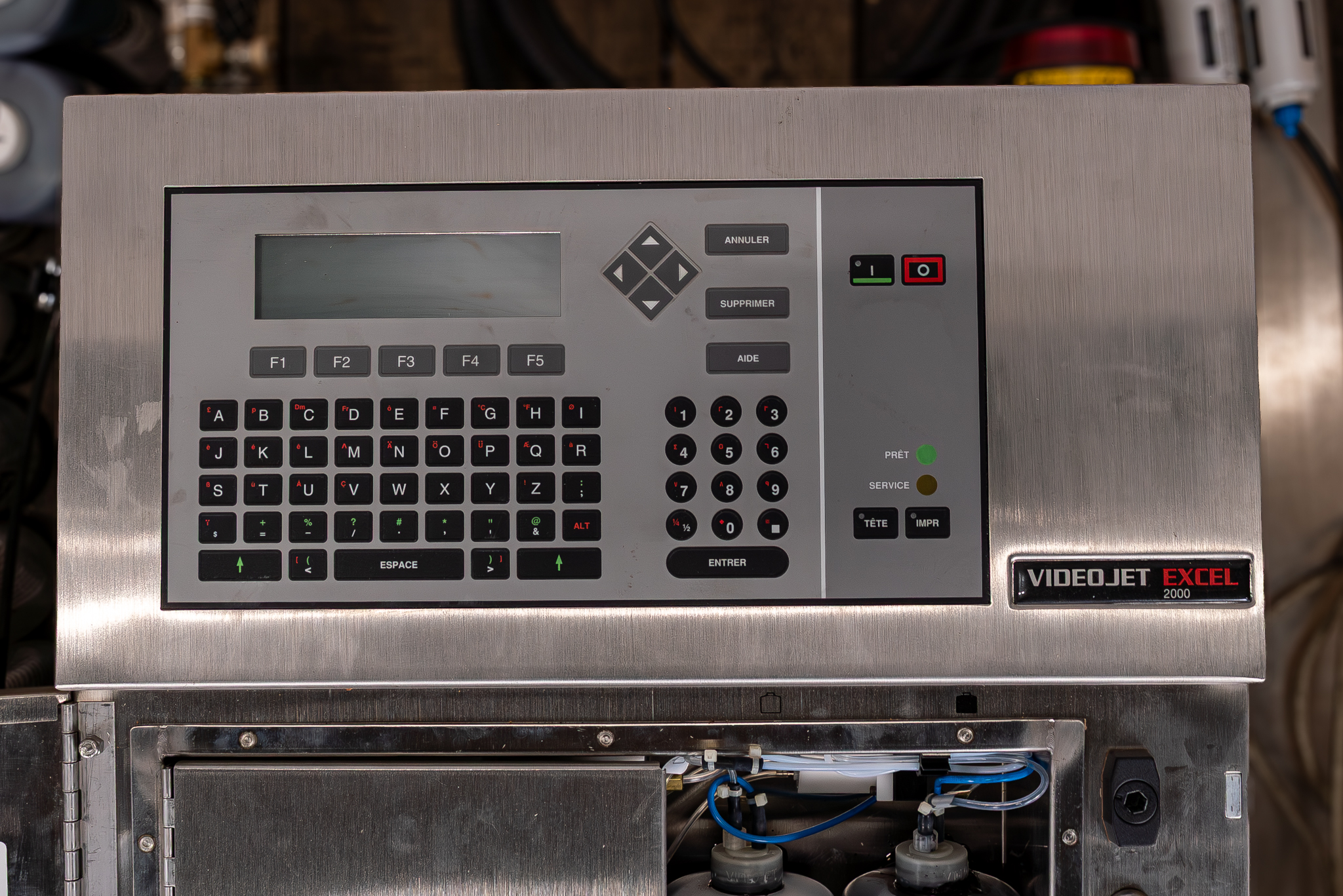 Plastic Peripheral Videojet Excel 2000 Inkt jet marking machine Plastima Used Machinery 11