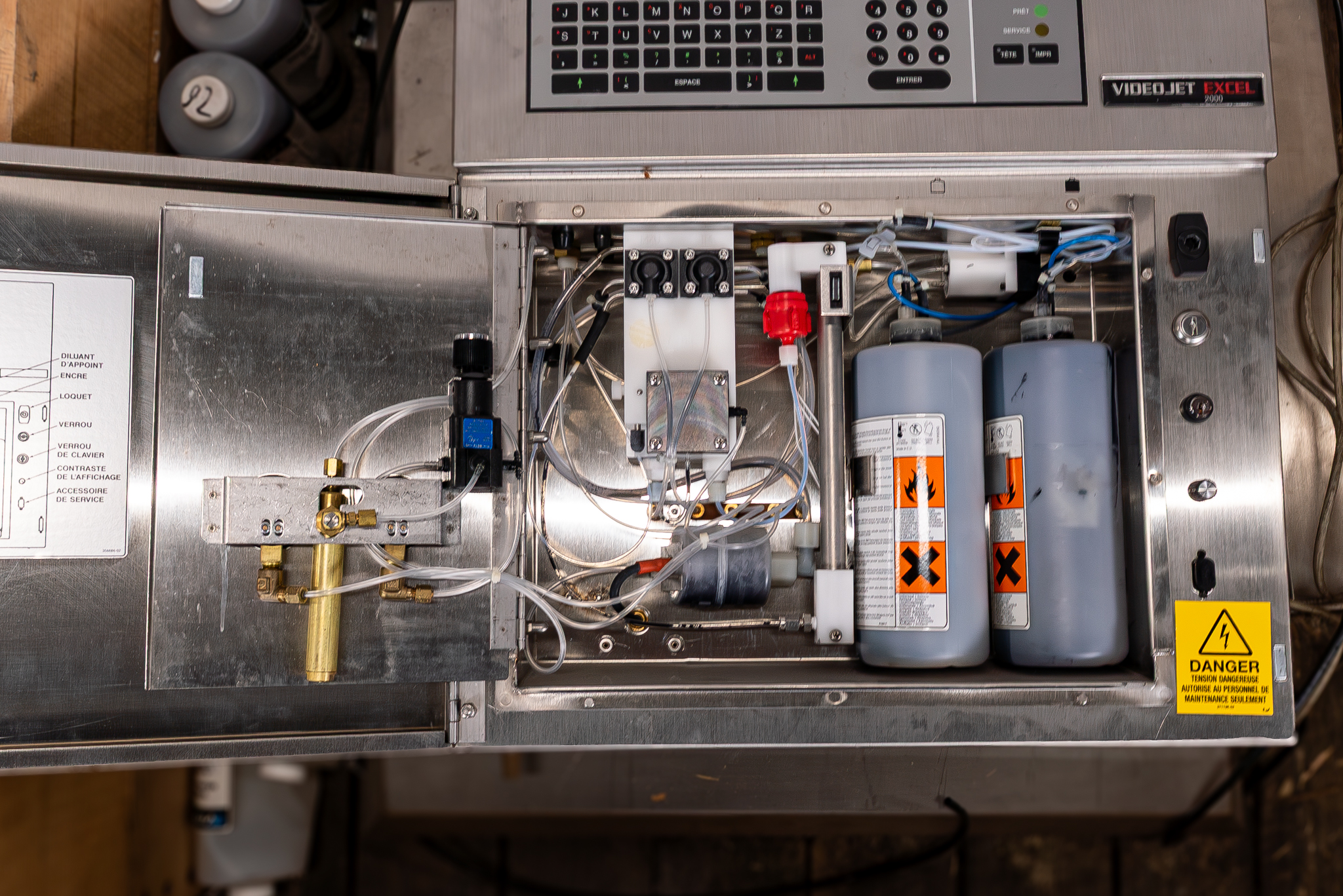 Plastic Peripheral Videojet Excel 2000 Inkt jet marking machine Plastima Used Machinery 15