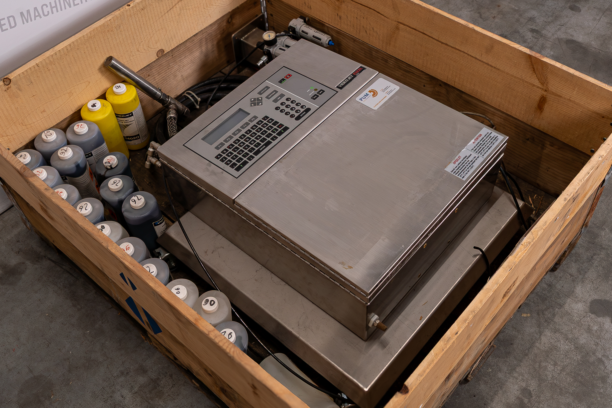 Plastic Peripheral Videojet Excel 2000 Inkt jet marking machine Plastima Used Machinery 20