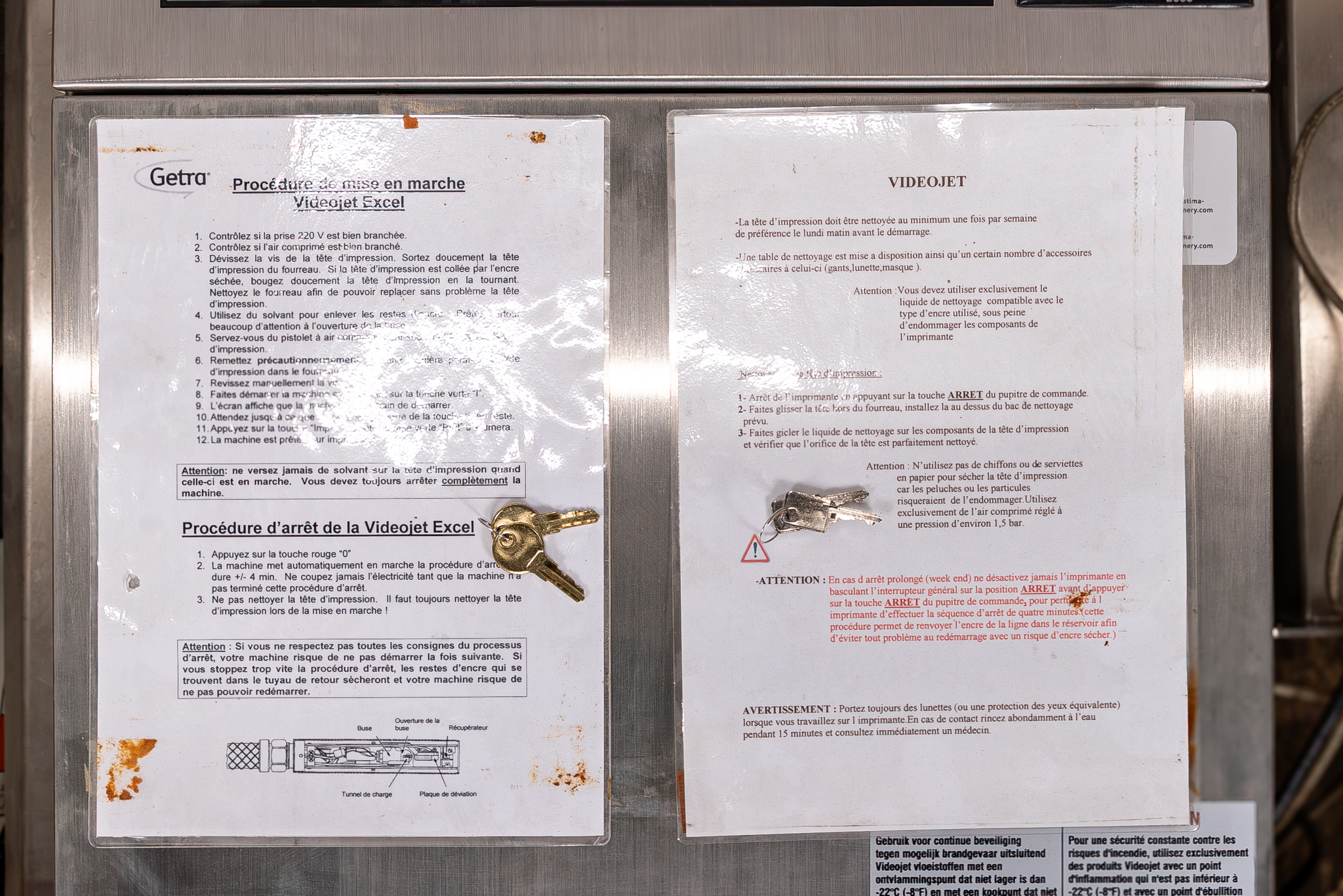 Plastic Peripheral Videojet Excel 2000 Inkt jet marking machine Plastima Used Machinery 22